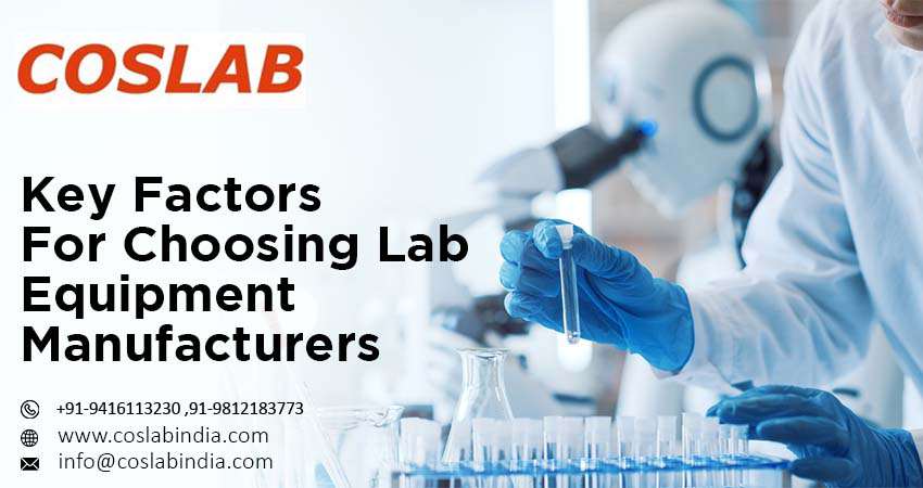 Lab Equipment Manufacturers in India
