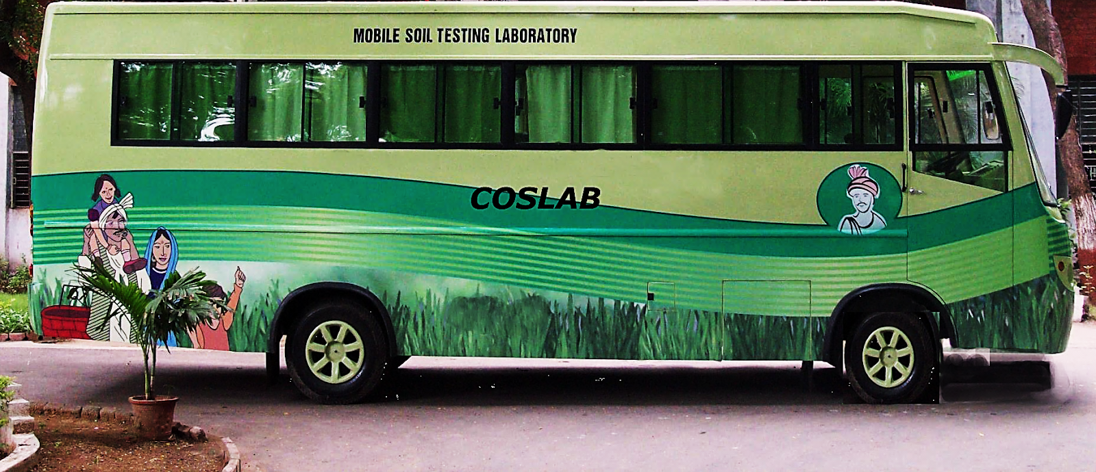 Mobile Soil Testing Laboratory Van/Bus